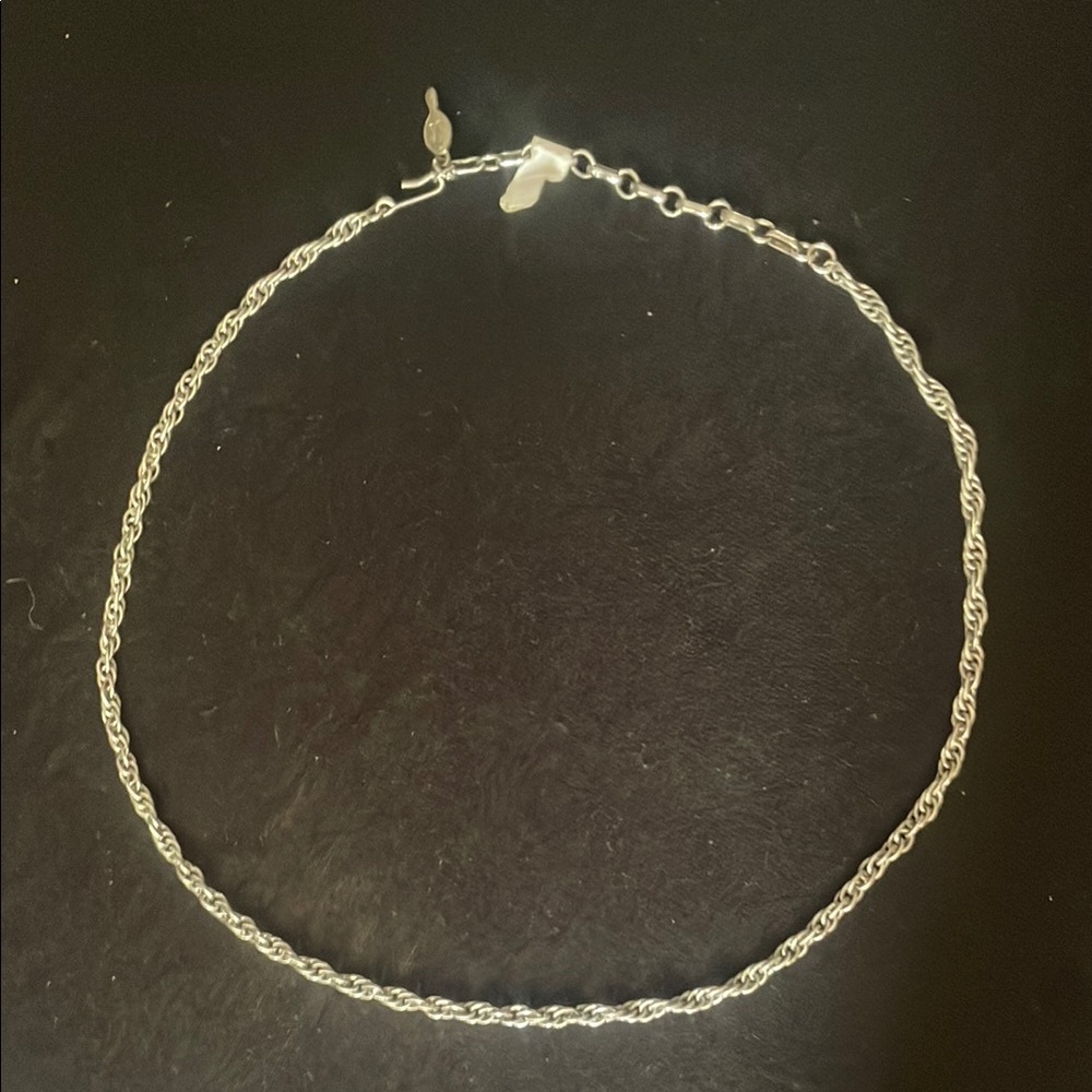Elegant Sterling Silver Chain Necklace